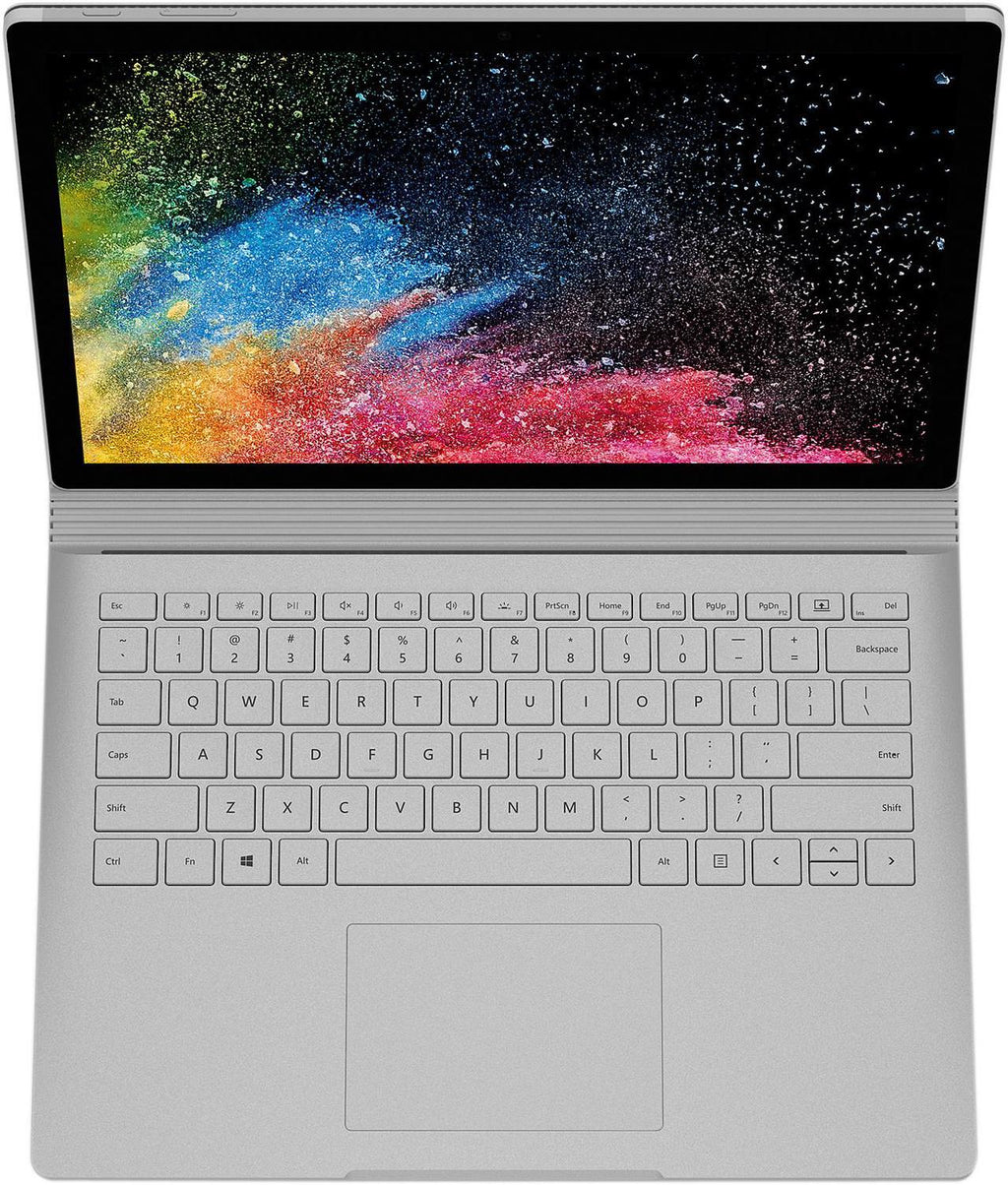 Microsoft Surface Book 2 13.5 - i5-7300U, 8GB RAM, 256 GB SSD, Silver (HMW-00001) - Image 3