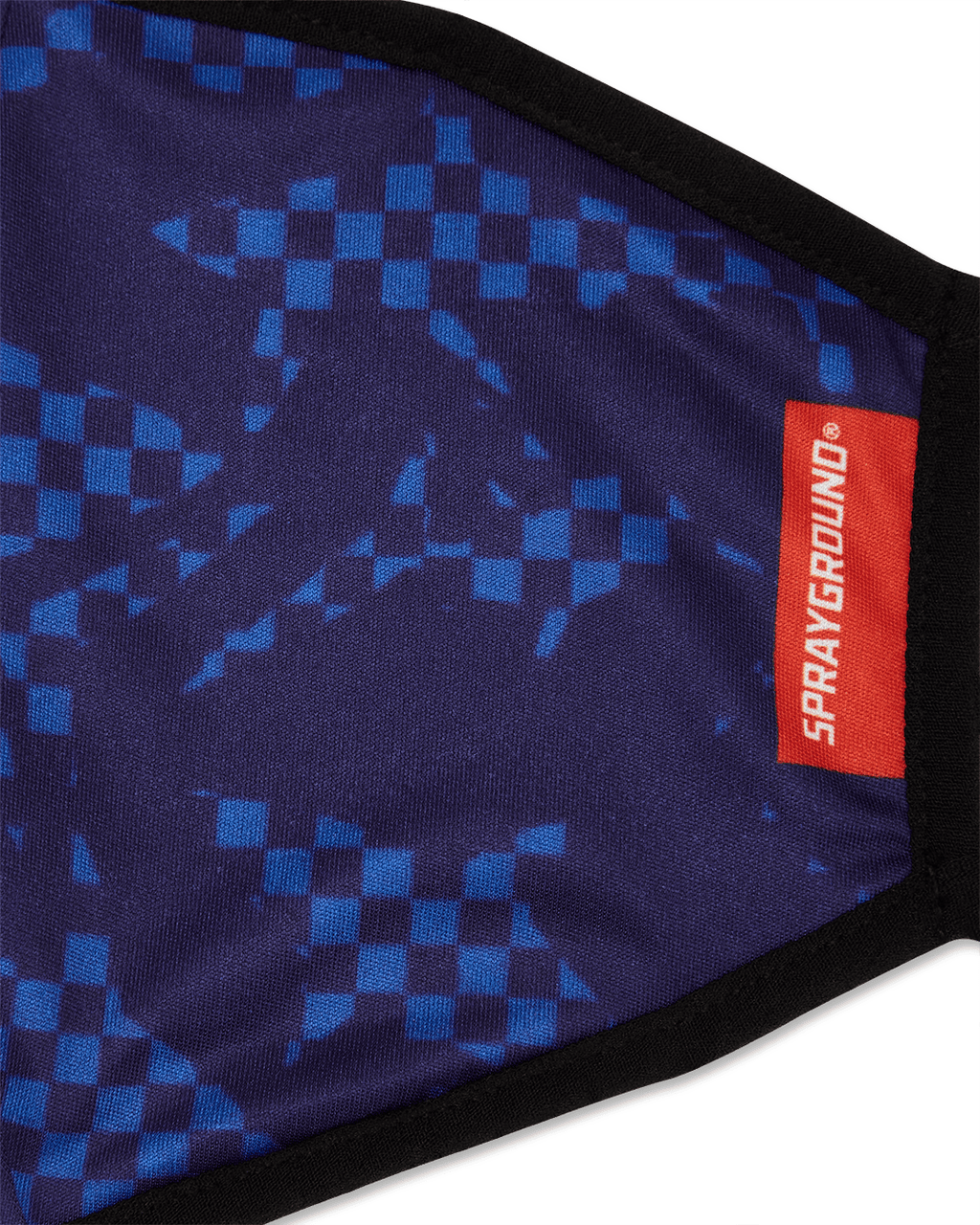 Shark Check (Blue) Face Mask - Image 5