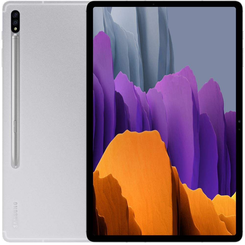 Samsung Galaxy Tab S7+ 12.4" 128GB S Pen Wi-Fi - Mystic Silver - SM-T970NZSAXAR - Image 9