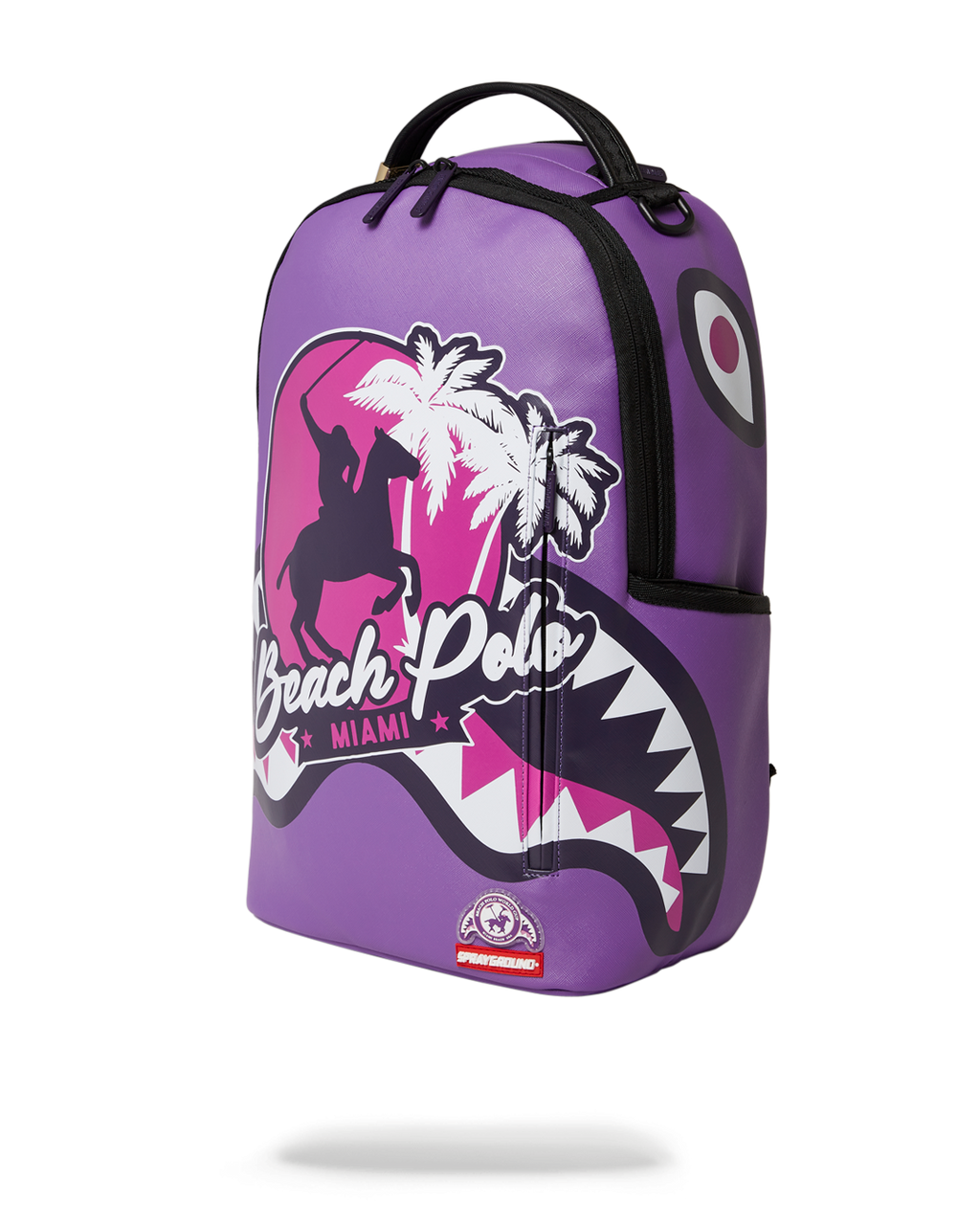 Miami Beach Polo Collab Backpack (Dlxv-Purple) - Image 7