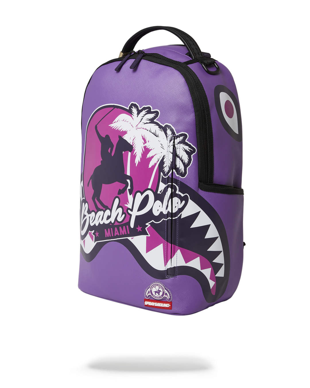 Miami Beach Polo Collab Backpack (Dlxv-Purple) - Image 7