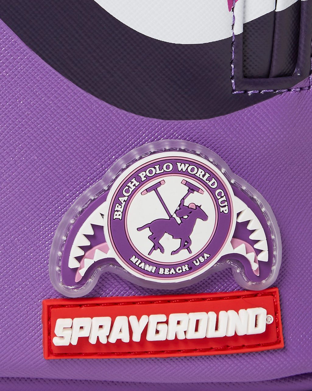 Miami Beach Polo Collab Backpack (Dlxv-Purple) - Image 10