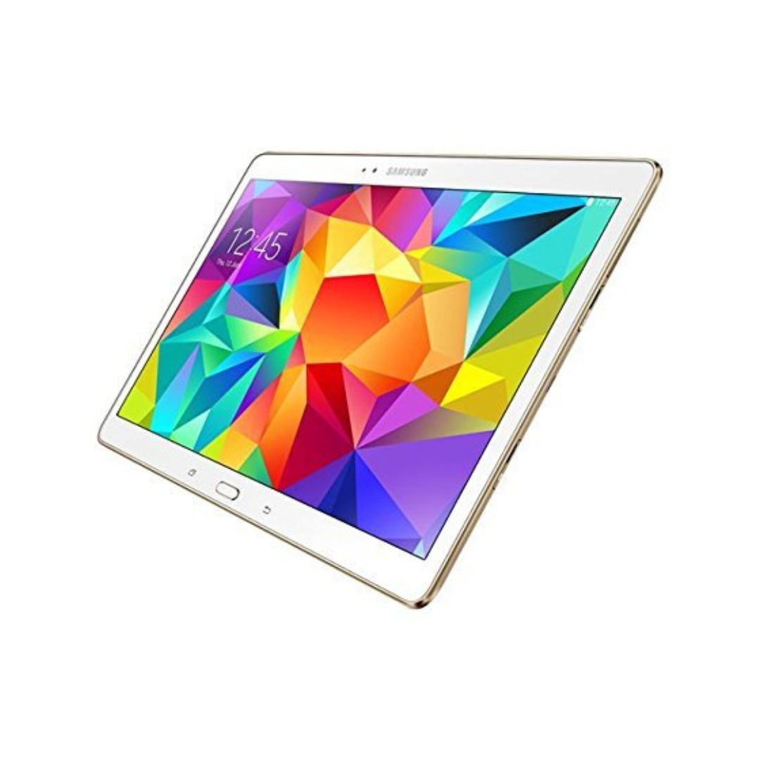 Verizon - Samsung Galaxy Tab S 10.5 Wi-Fi + 4G LTE - 16GB - Dazzling White - SM-T807VZWAVZW - Image 4