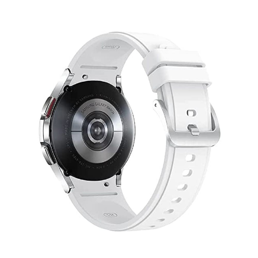 Samsung Galaxy Watch 42mm 4G LTE Stainless Steel - Silver - SM-R885UZSAXAA - Image 3