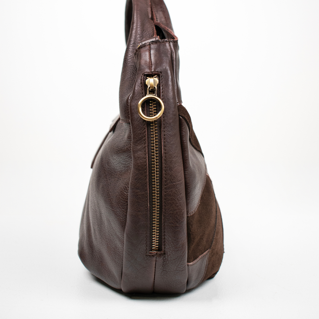Darby Suede Leather Crossbody Bag - Image 10