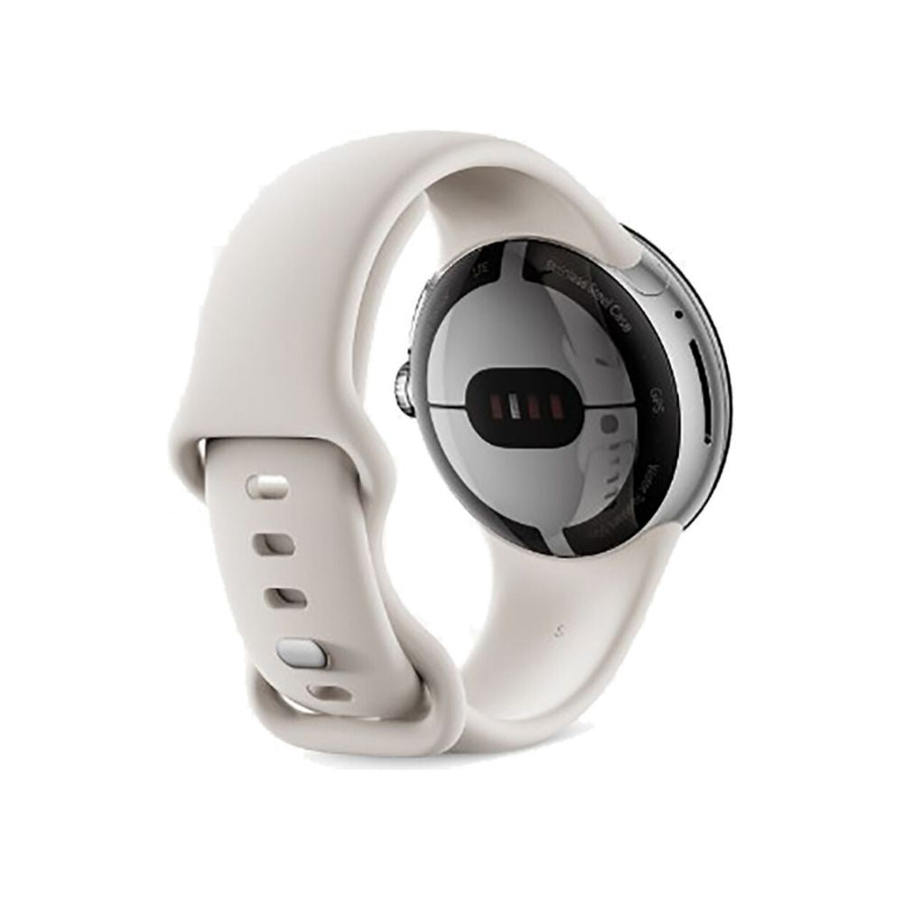 Verizon Google Pixel Watch 41MM Silver Case Chalk Active Band - GA03312-US - Image 3