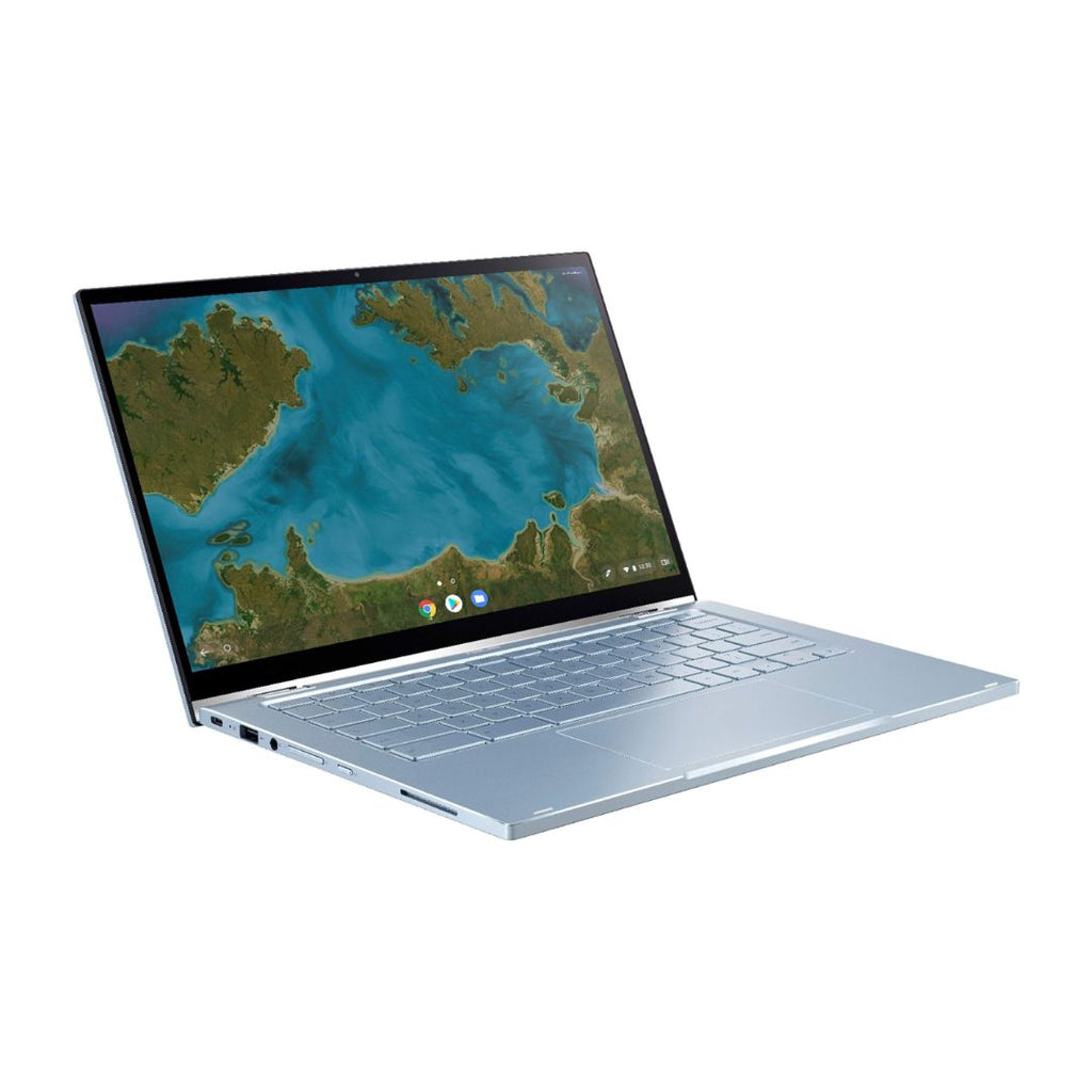 ASUS 2-in-1 14" TS Chromebook-Intel Core M3-8100Y 8GB - 64GB - Silver C433TA-M364 - Image 3