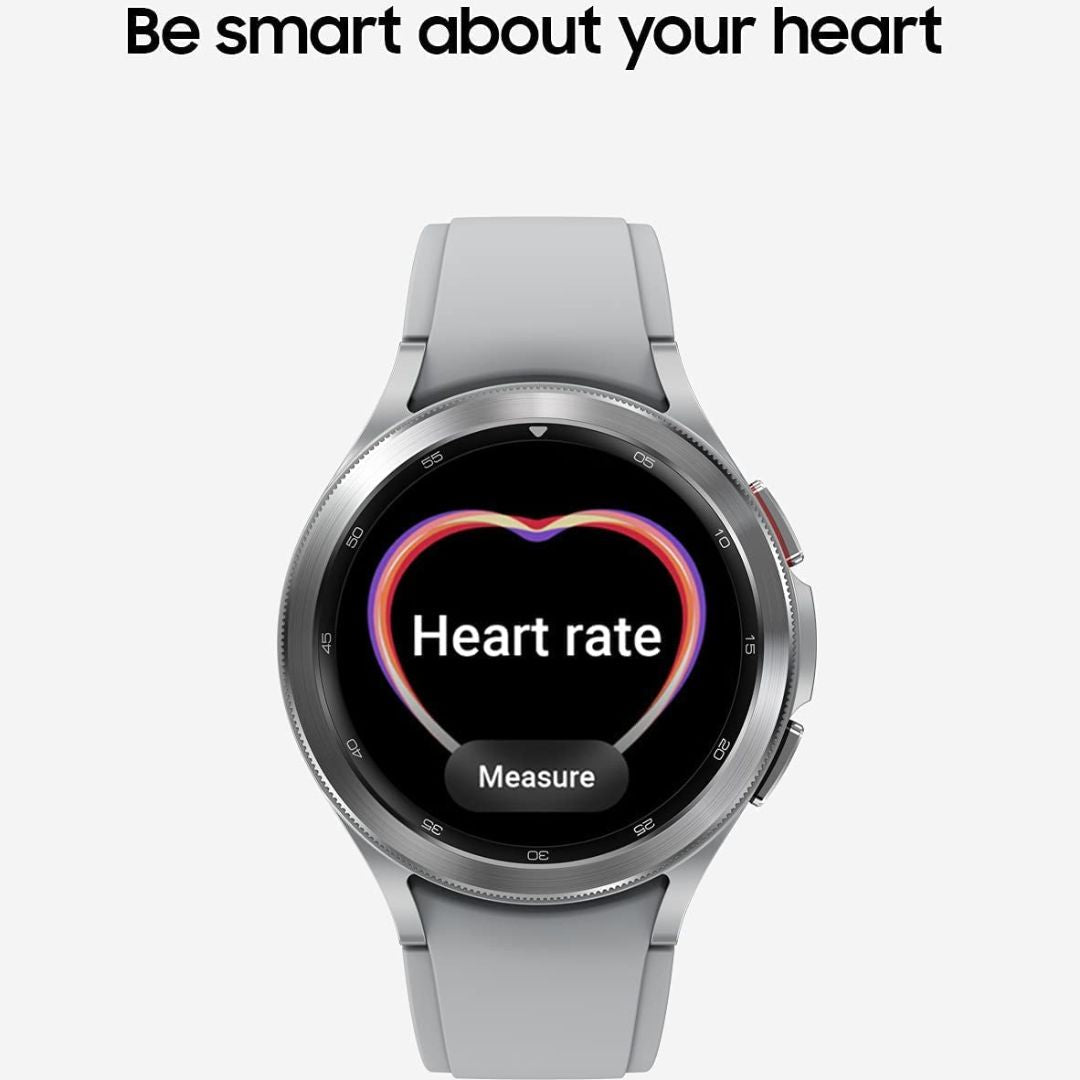 Samsung Galaxy Watch 4 - 46mm - LTE - Stainless Steel - Silver - SM-R895UZSAXAA - Image 5