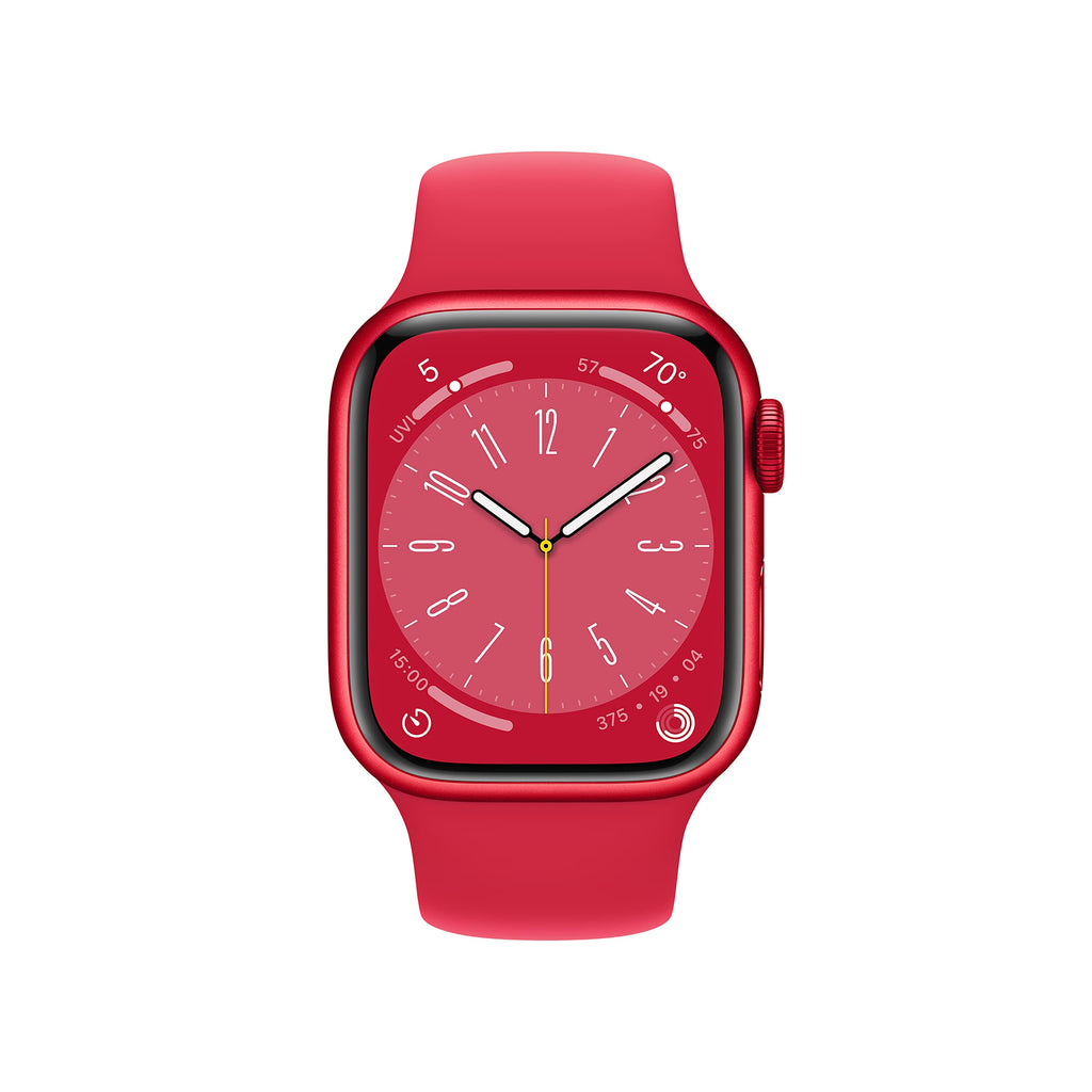 Apple Watch Series 8 GPS 41mm (PRODUCT)RED Aluminum Case with (PRODUCT)RED Sport - Image 2