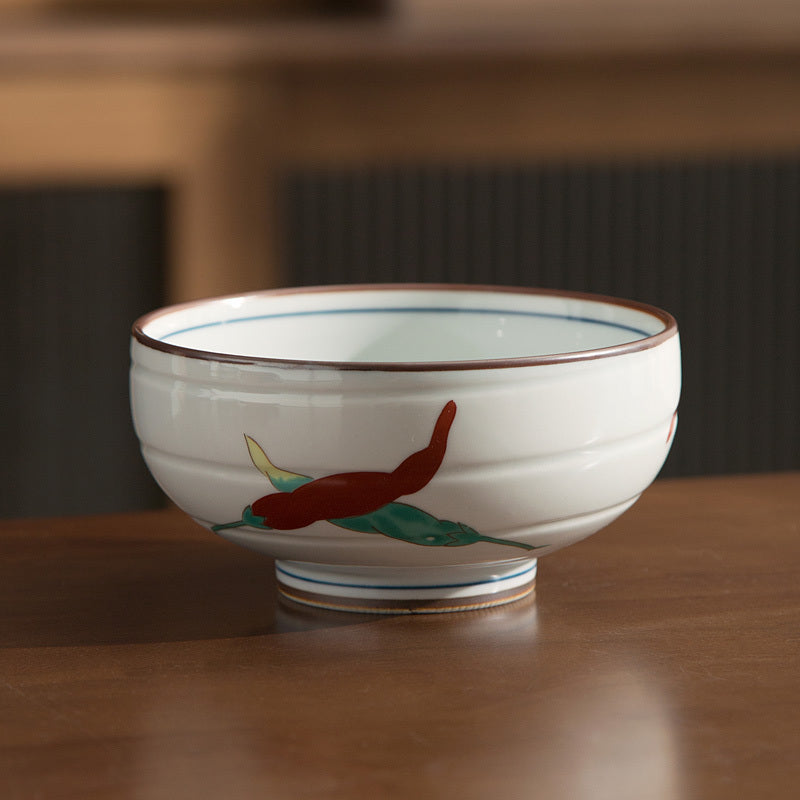 Japanese Arita Ware Rice Bowl - Image 2