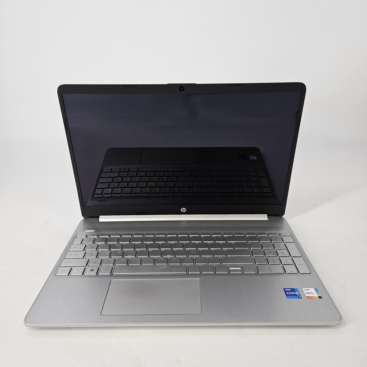HP Notebook 15 Silver 2.8 GHz Intel Core i7 11th Gen. 16GB RAM 512GB Solid State Drive