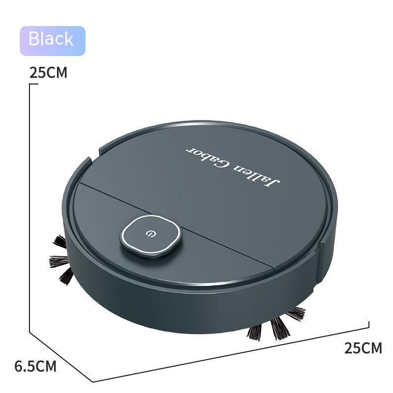 USB Rechargeable Robot Vacuum Cleaner - Dark Blue