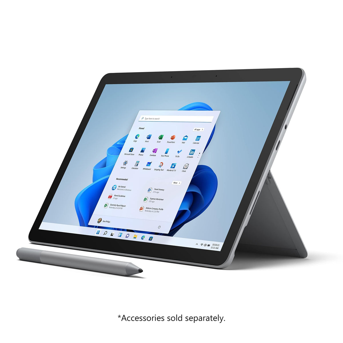 Microsoft Surface Go 2 Touch-Screen 8GB RAM 128GB Storage MHM-00001 - Image 2
