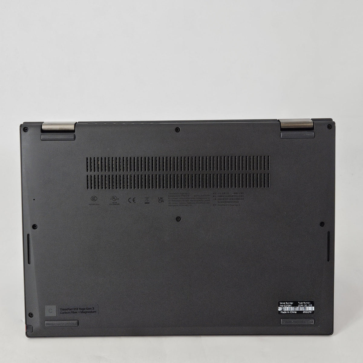Lenovo ThinkPad X13 Yoga Gen 3 Black 1.7 GHz Intel Core i7 12th Gen. 16GB RAM 1TB Solid State Drive - Image 7