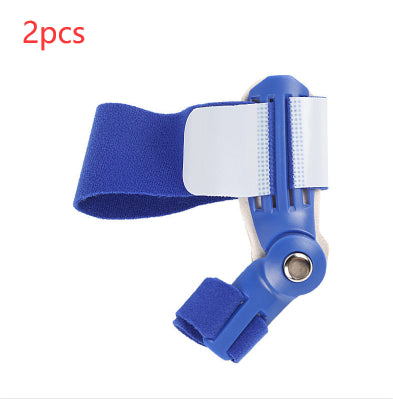 Hallux Valgus Corrector Plastic Toe Correctors Sleeves - 2pcs blue