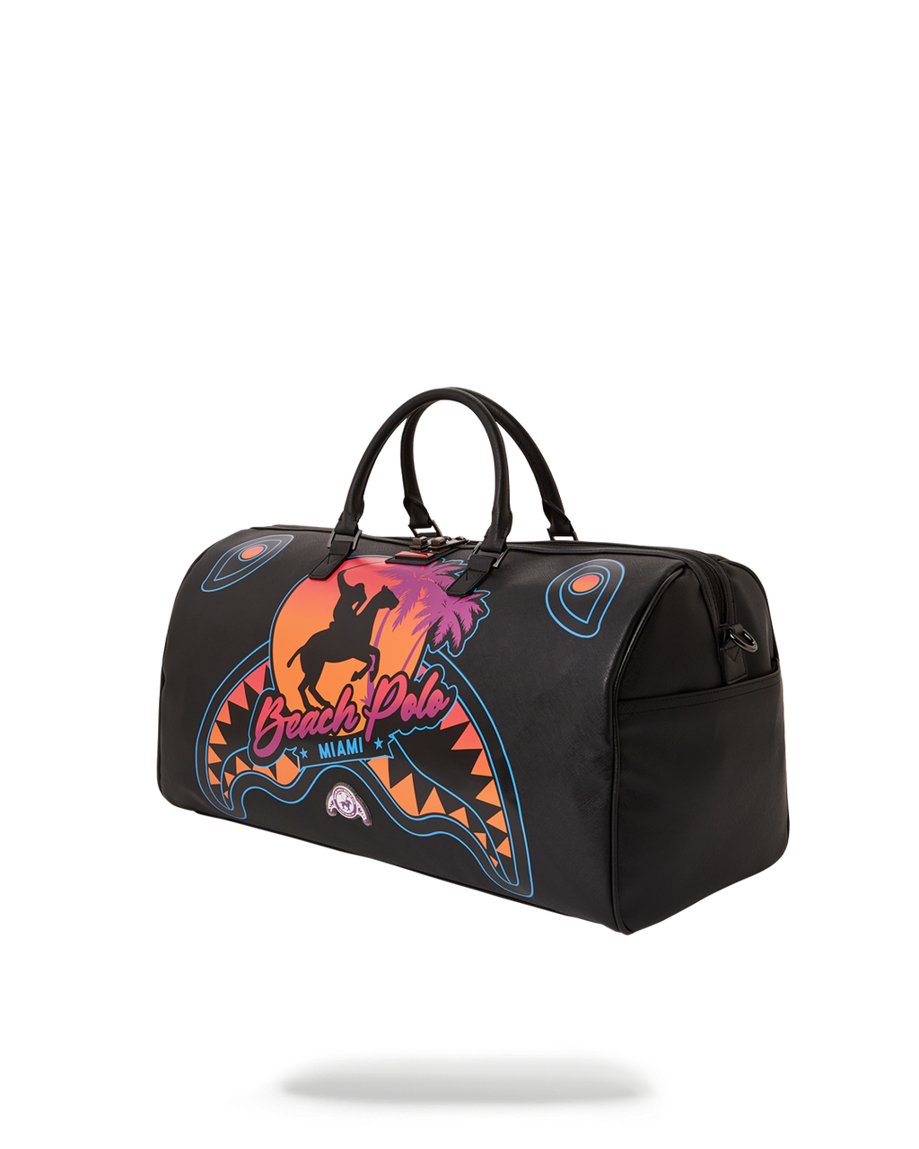 Miami Beach Polo Collab Duffle (Black) - Image 5