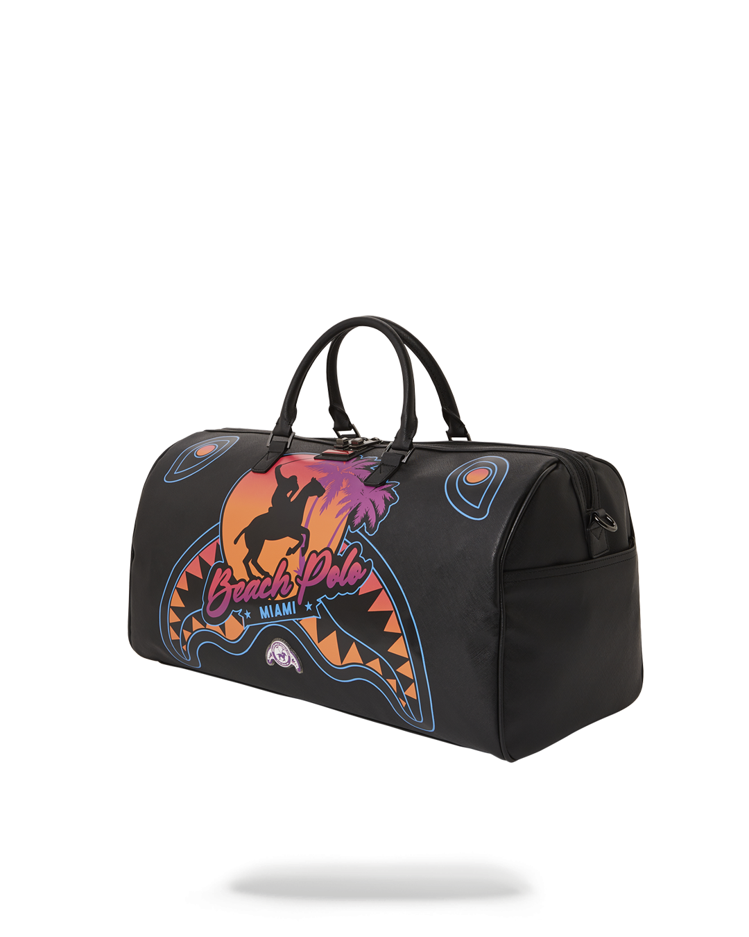 Miami Beach Polo Collab Duffle (Black) - Image 5