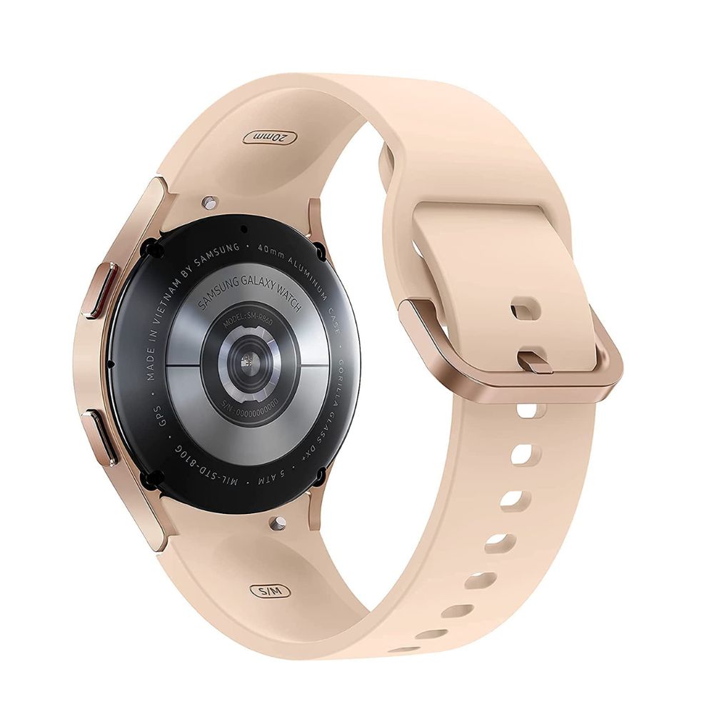 Samsung Galaxy Watch4 Aluminum Smartwatch 40mm BT - Gold - SM-R860NZDAXAA - Image 4