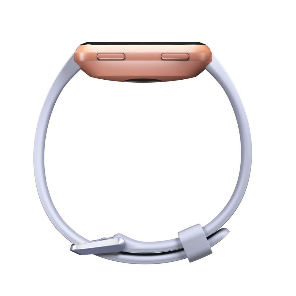 Fitbit - Versa Smartwatch - Periwinkle/Rose Gold - FB504RGABLV - Image 4