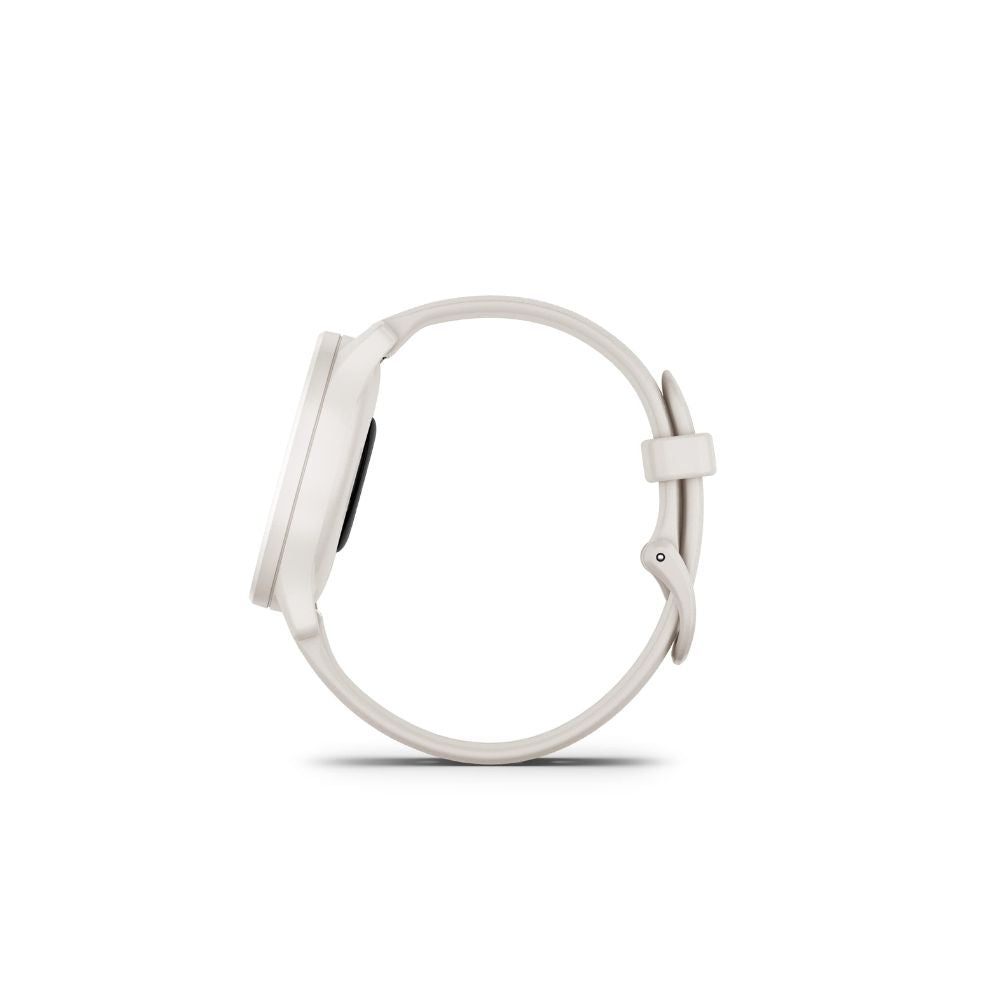 Garmin vívomove Sport 40mm Peach Gold With White Silicone Band - 010-02566-01 - Image 4