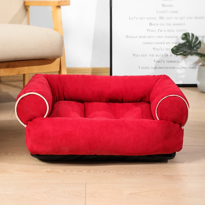 Dog & Cat Sofa Bed Sleeping Bag Kennel - Image 9