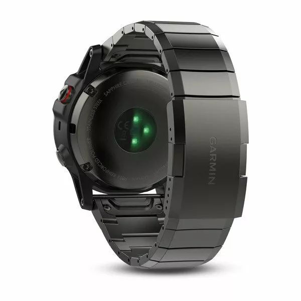 Garmin Fenix 5X Sapphire - Slate Gray with Metal Band - 010-01733-04 - Image 4