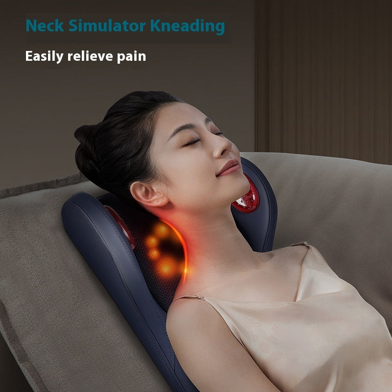 Electric Kneading Massage Pillow for Neck & Back - Image 5