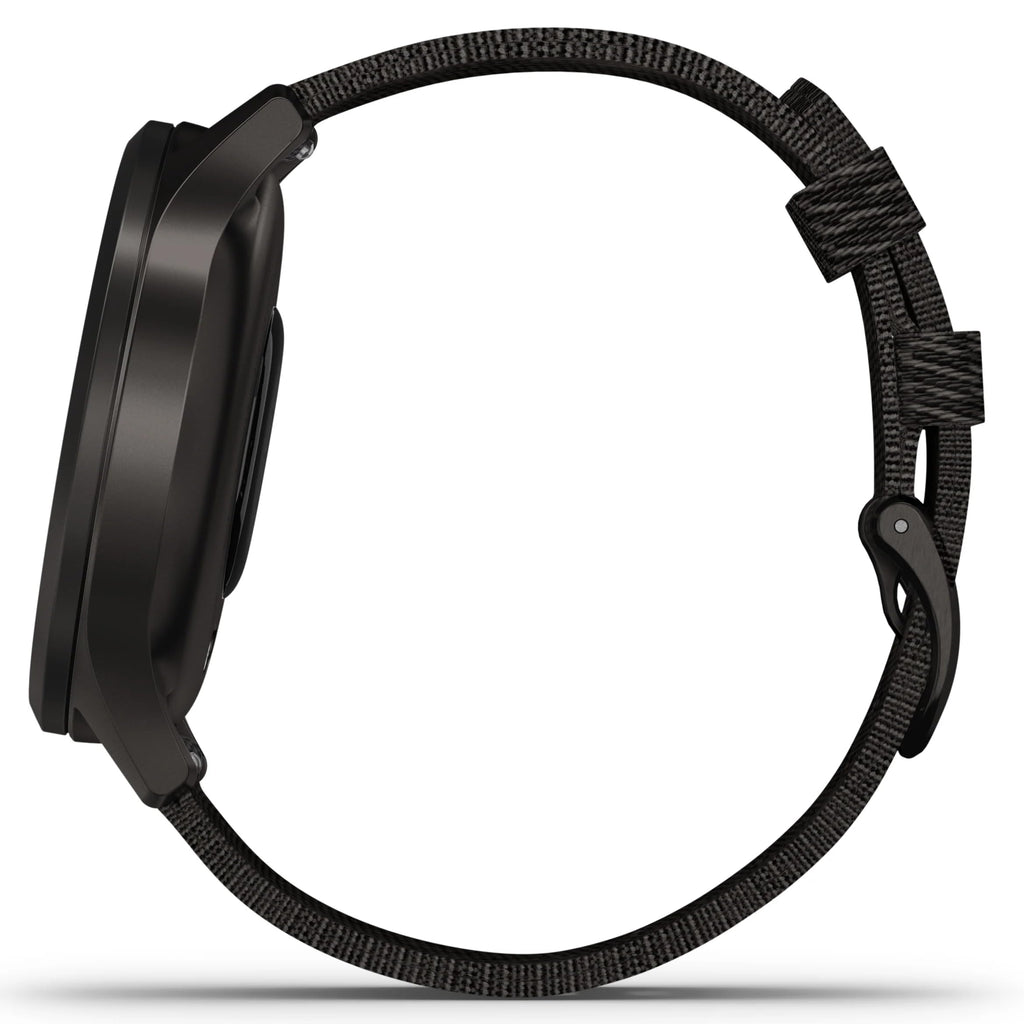 Garmin vivomove Style Hybrid Smartwatch 42mm Aluminum Graphite With Black - 010-02240-03 - Image 8