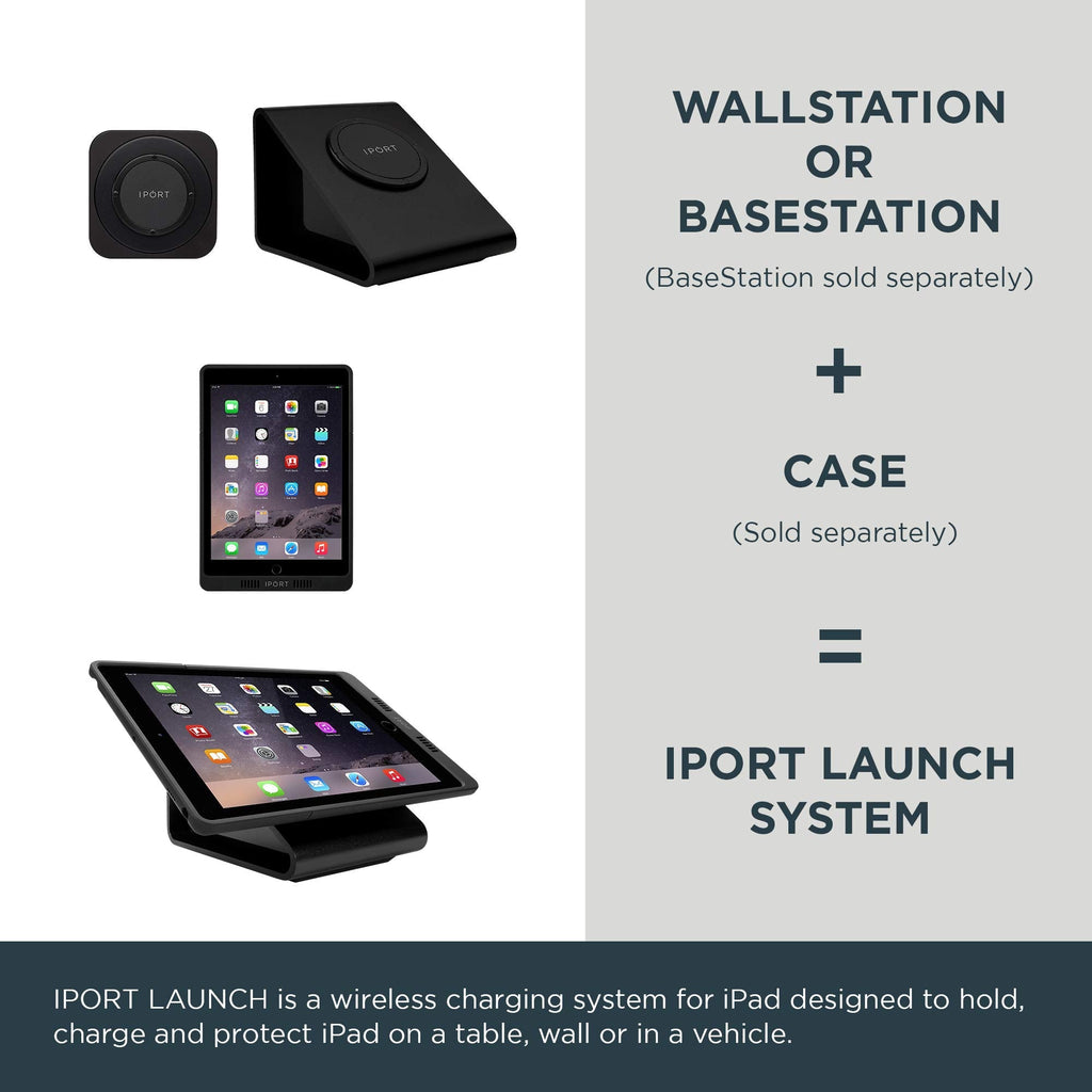 iPort LaunchPort WallStation Wireless Charger - White - 70142 - Image 4