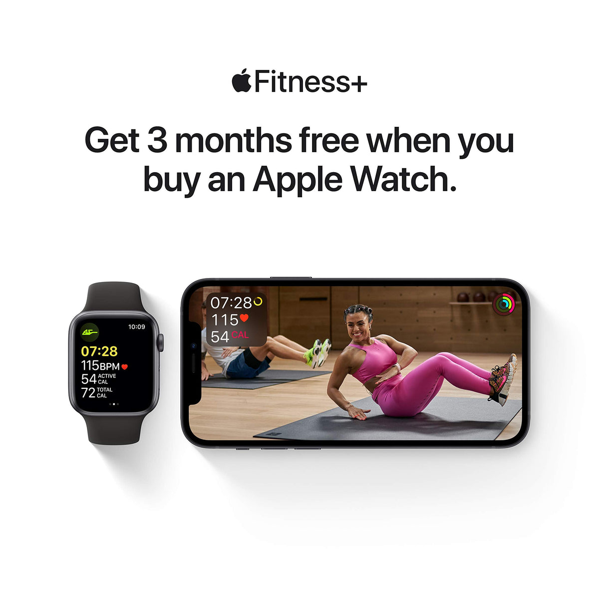 Apple Watch Series 3 (GPS+Cellular) - 42mm Space Gray Al Black Sport Band - MQK22LL/A - Image 6