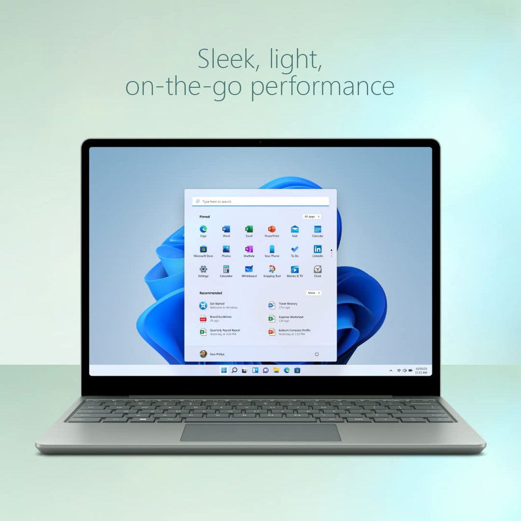 Microsoft Surface Laptop Go 2 - 12.4 - Intel i5 8GB - 128GB SSD - Sage 8QC-00026 - Image 8
