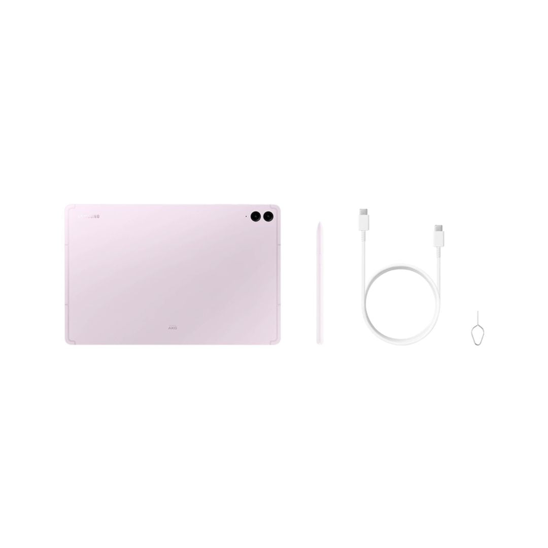 Samsung - Galaxy Tab S9 FE+ - 12.4 256GB - Wi-Fi - with S-Pen - Lavender - Image 6