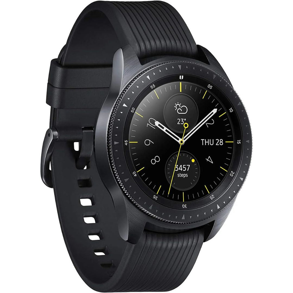 Samsung Galaxy Watch 42mm 4G LTE Stainless Steel Midnight Black SM-R815UZKAXAR - Image 4