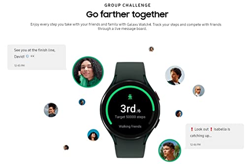 Samsung Galaxy Watch 4 Smartwatch 40mm - GPS - Black - SM-R860NZKDXAA - Image 7