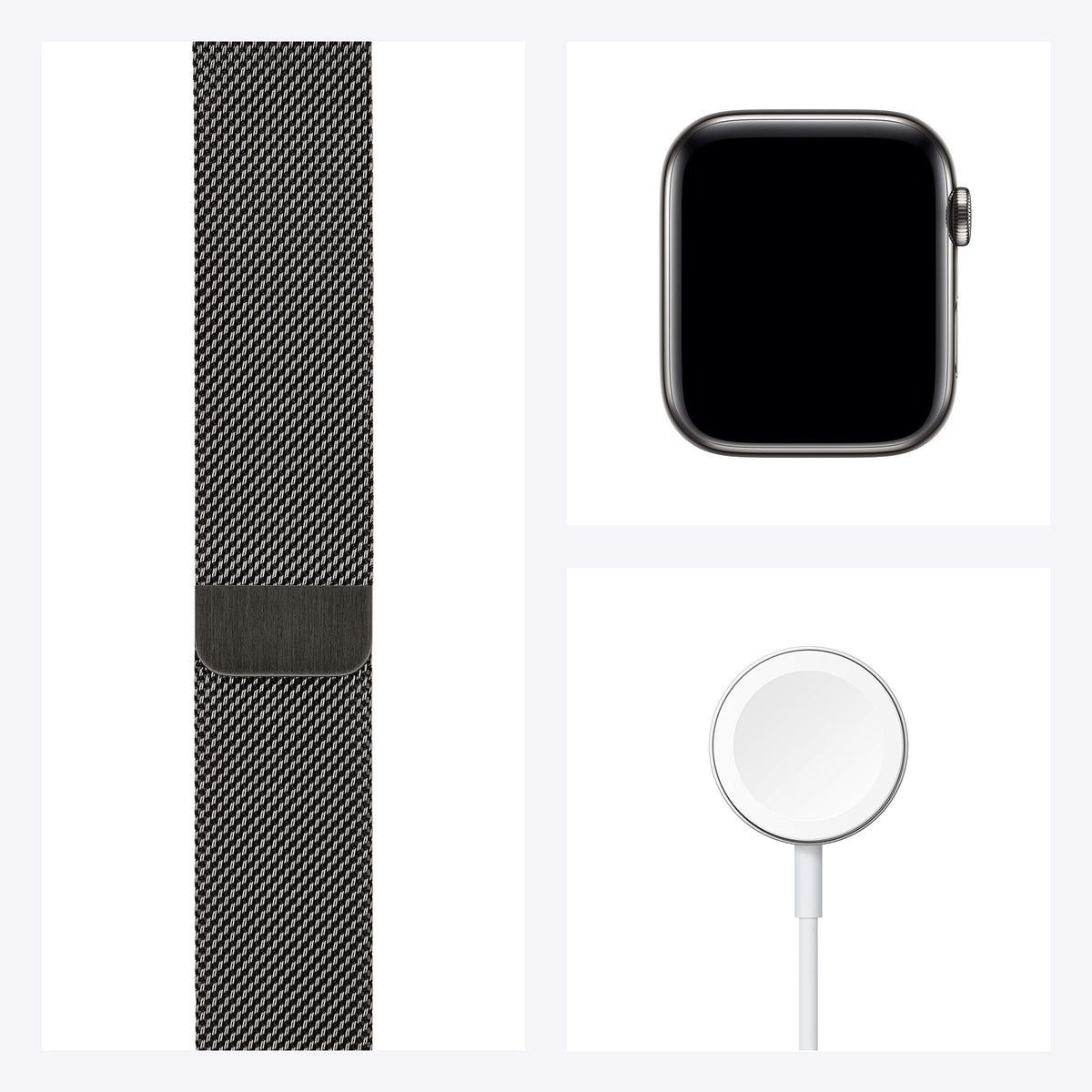 Apple Watch Series 6 LTE 44mm Graphite Stainless Steel Graphite - M07R3LL/A - Image 7