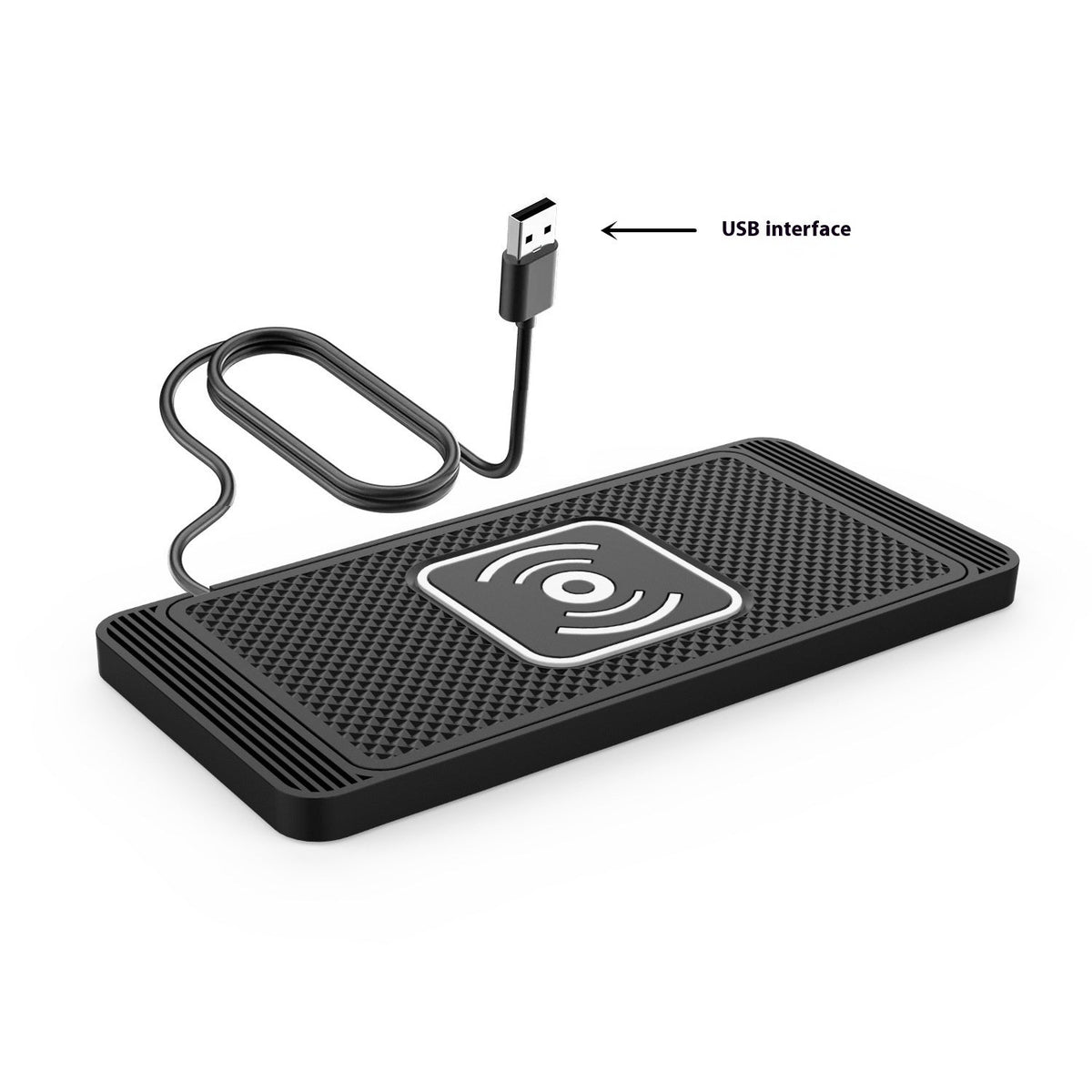 15W Intelligent Automatic Wireless Car Charger - 15W USB Interface