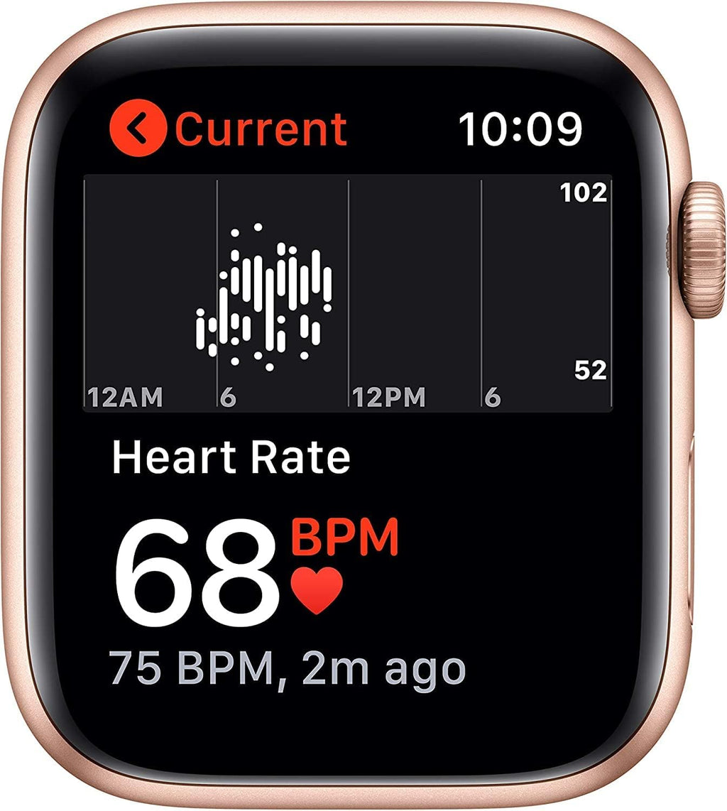 Apple Watch Series SE (GPS + Cellular, 44MM) Gold Aluminum Starlight Band - MKRP3LL/A - Image 4