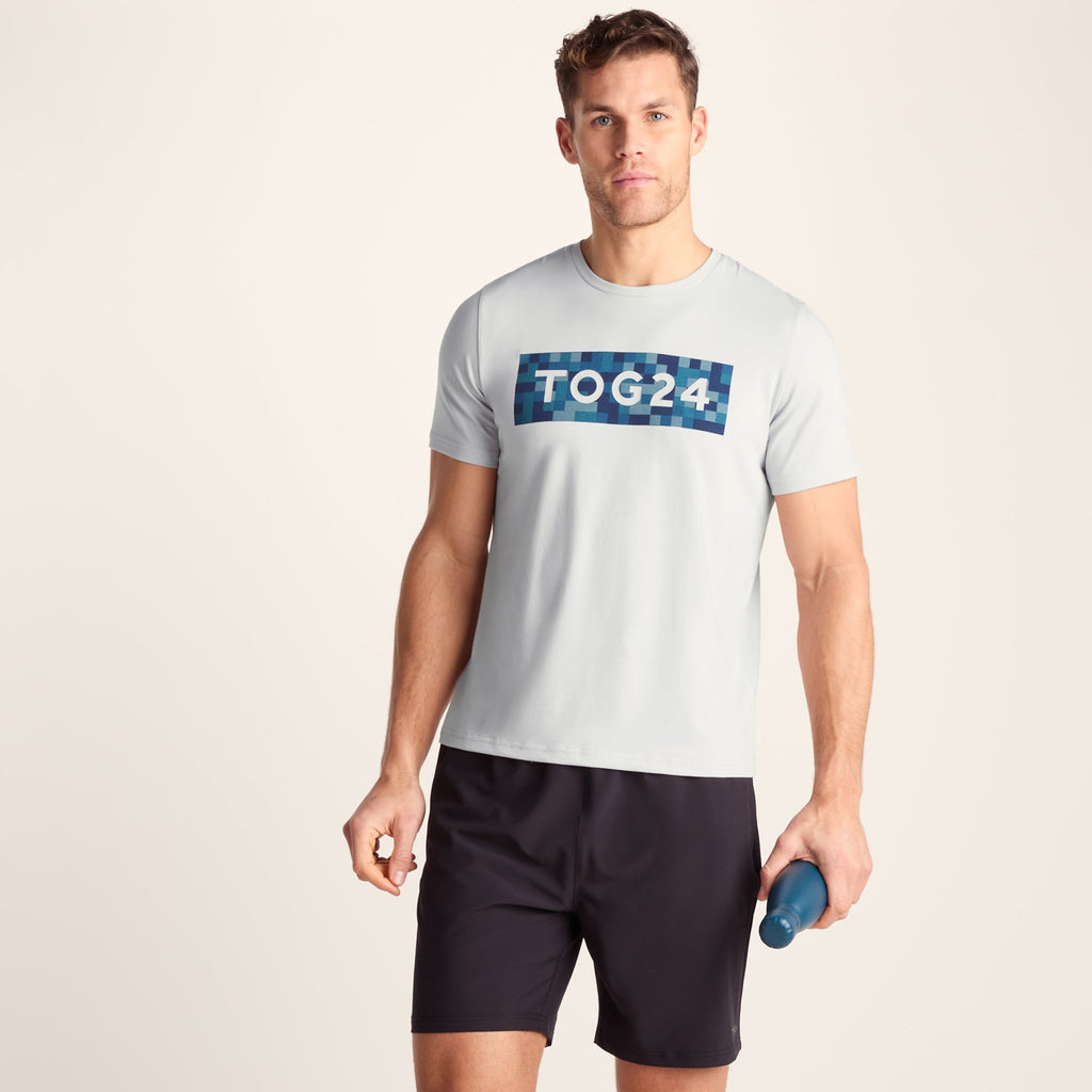 Abel Mens Breathable Performance T-Shirt - Raincloud - Image 6