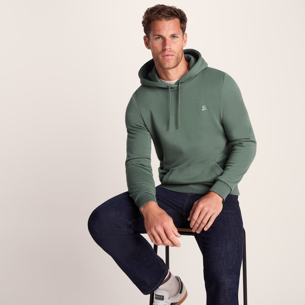 Akerman Mens Supersoft Hoody - Light Forest - Image 4