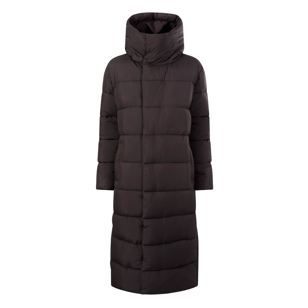 Bartlett Womens Longline Insulated Padded Coat - Chocolate Brown - Image 10