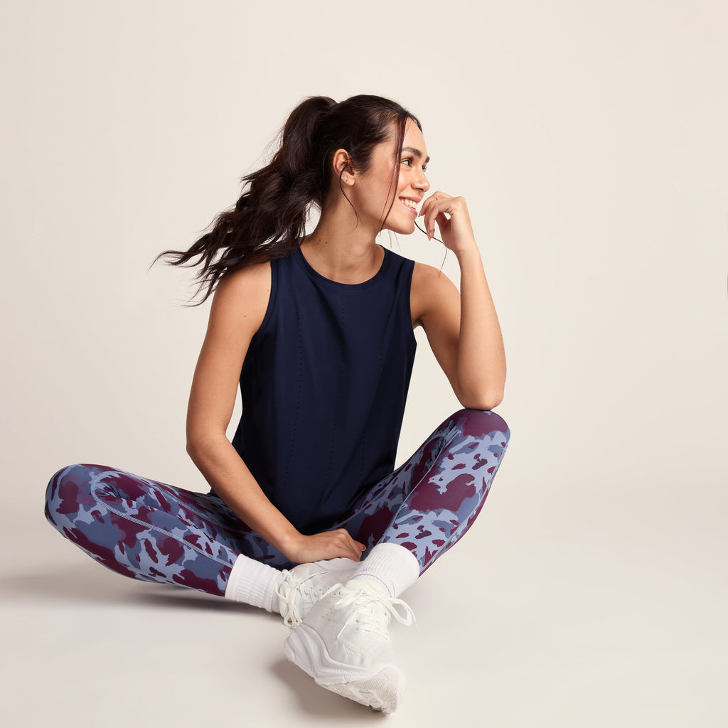 Brielle Womens Performance T-Shirt - Oxford Blue - Image 4