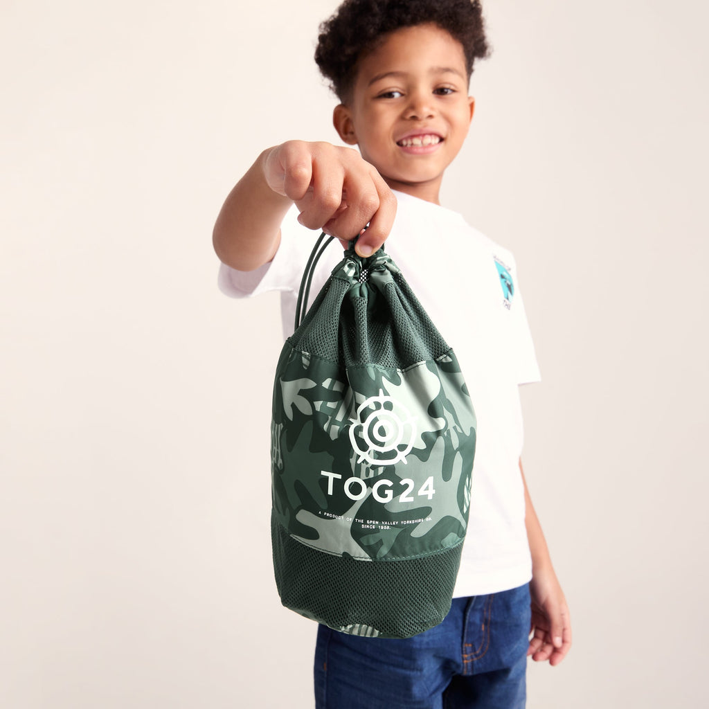 Copley Kids Waterproof Jacket - Oak Leaf Print - Image 6