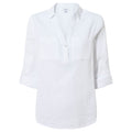 Cruise Womens Long Sleeve 100% Cotton Shirt - Optic White - Image 6