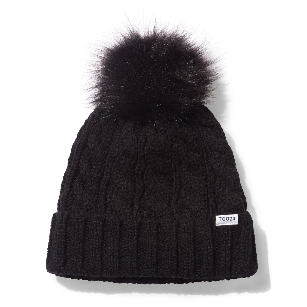 Elias Knit Hat - Black - Image 2