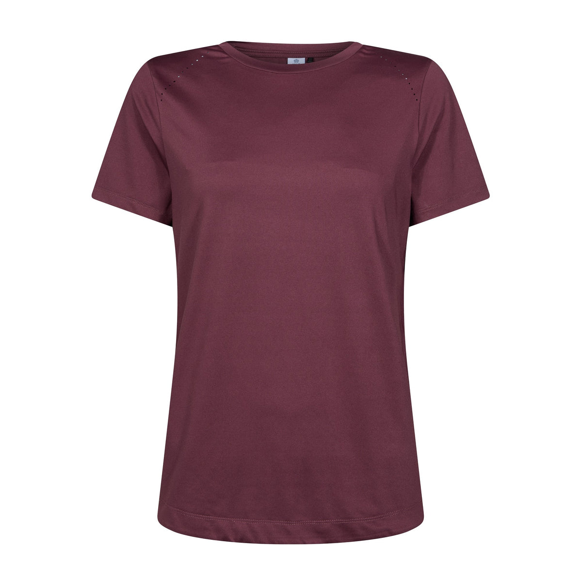 Florrie Womens Performance T-Shirt - Black Raspberry - Image 6