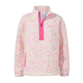 Flossie Womens Sherpa Zip Neck Fleece - Vanilla Nep - Image 9