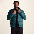 Gibson Mens Insulated Padded Jacket - Dark Turquoise
