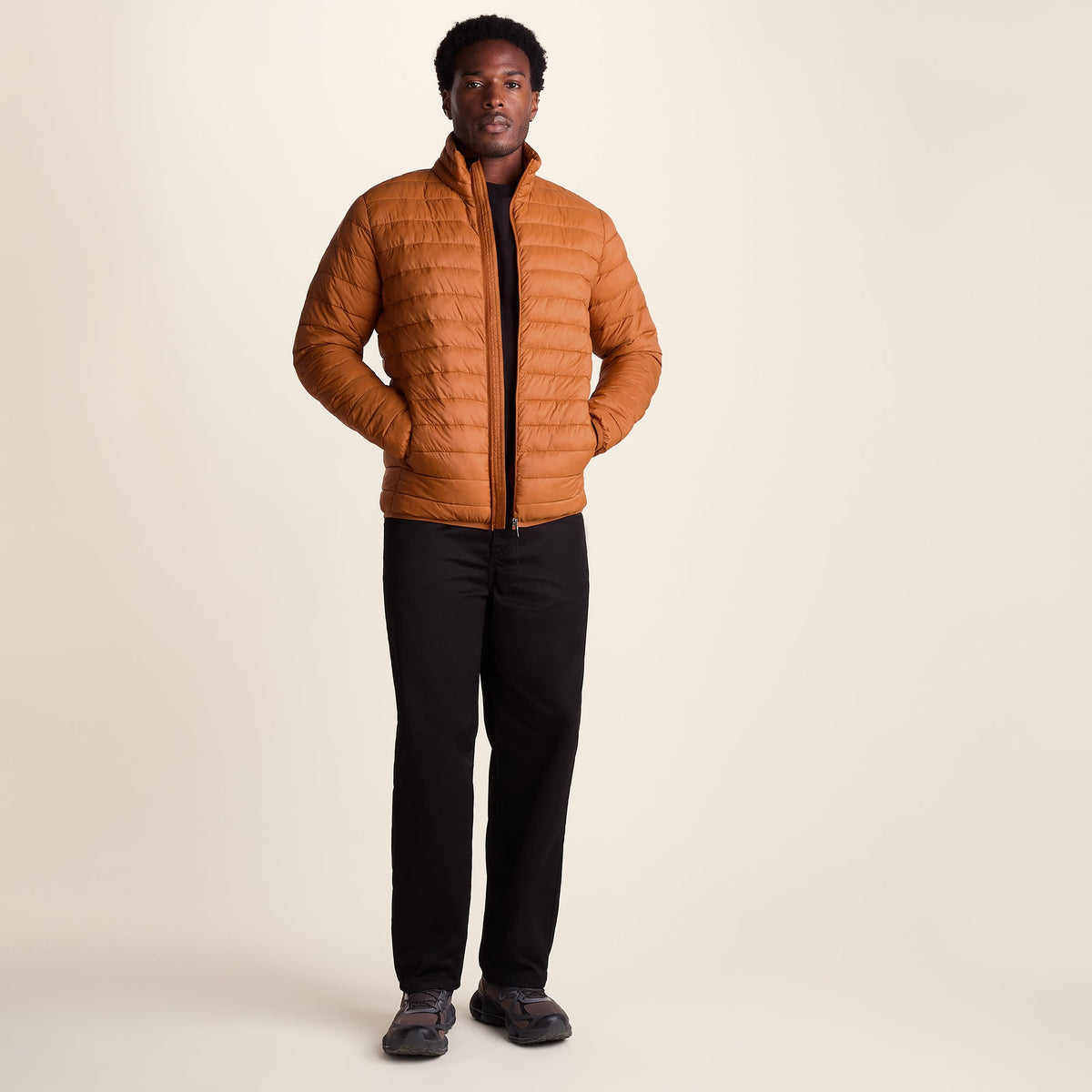 Gibson Mens Insulated Padded Jacket - Mahoganey - Image 2