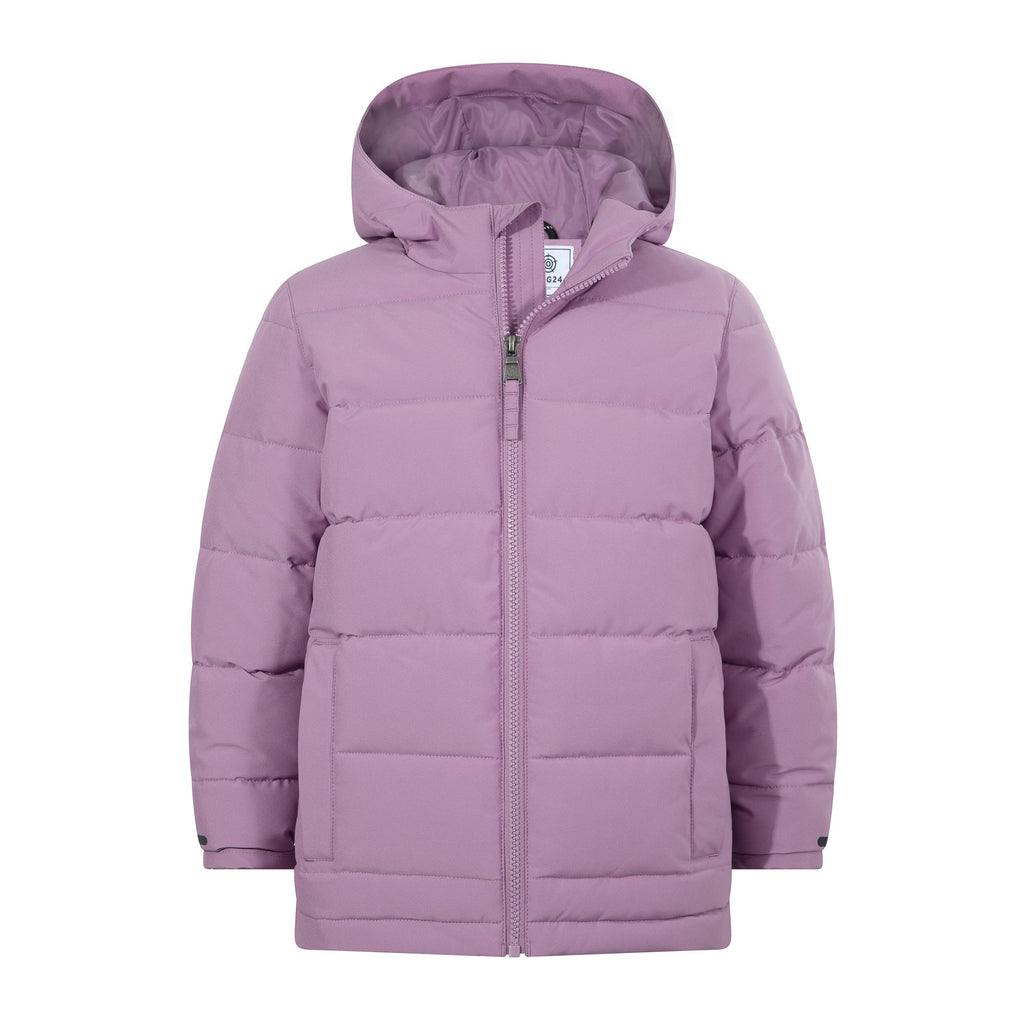 Harecroft Kids Padded Jacket - Heather Purple - Image 9