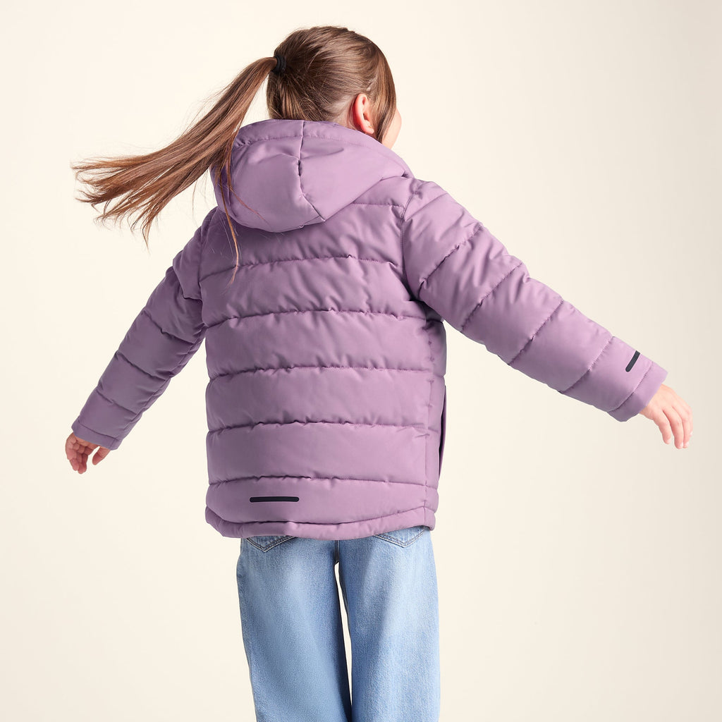 Harecroft Kids Padded Jacket - Heather Purple - Image 3
